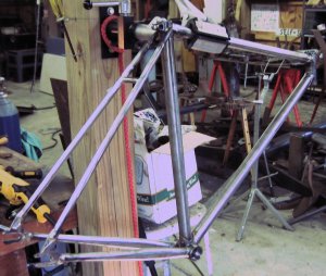 Complete handmade frame in the Raw!